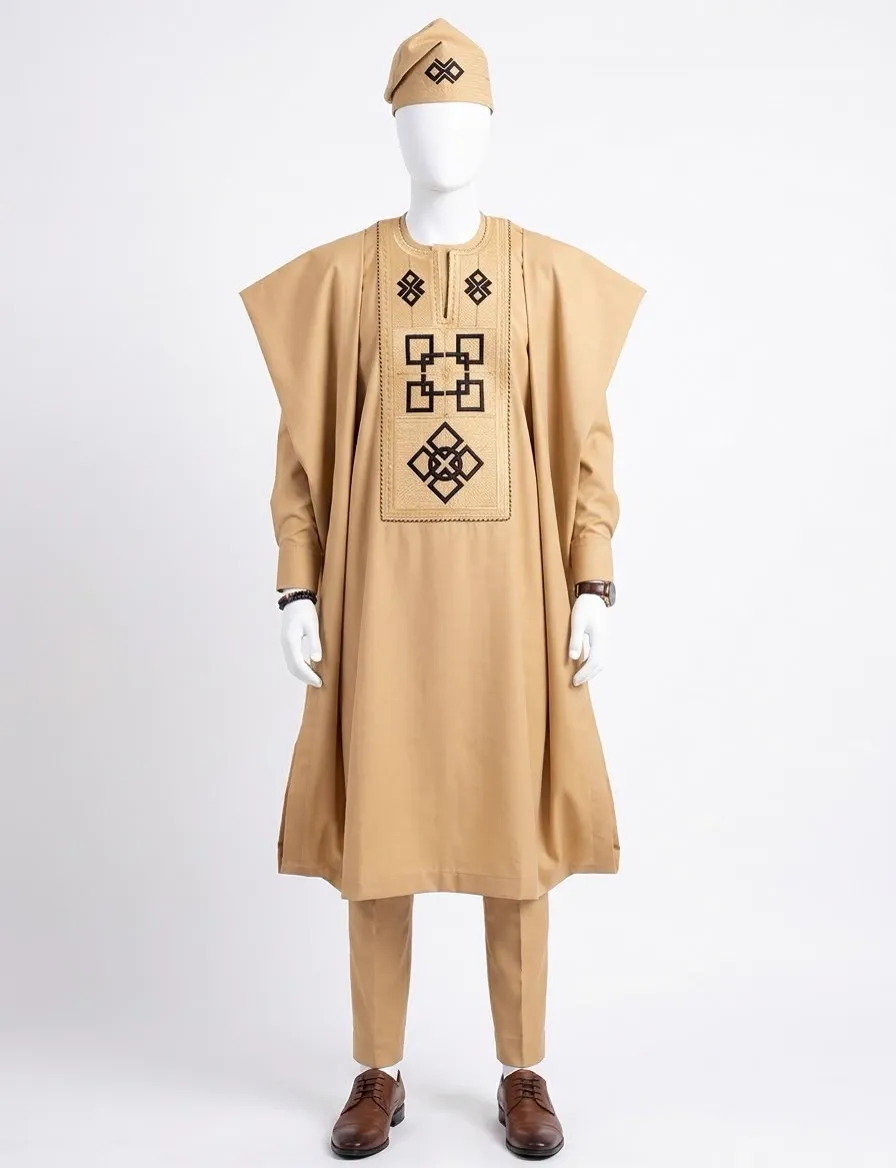 Agbada, camel