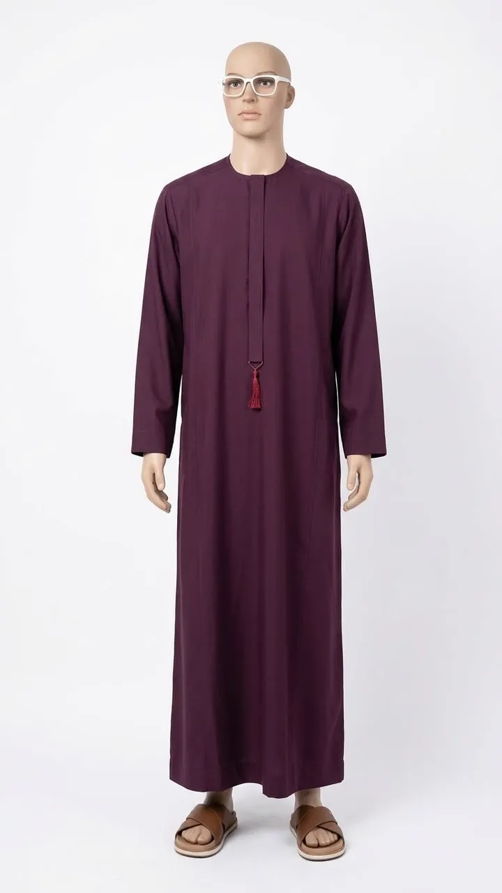 Kaftan, plum